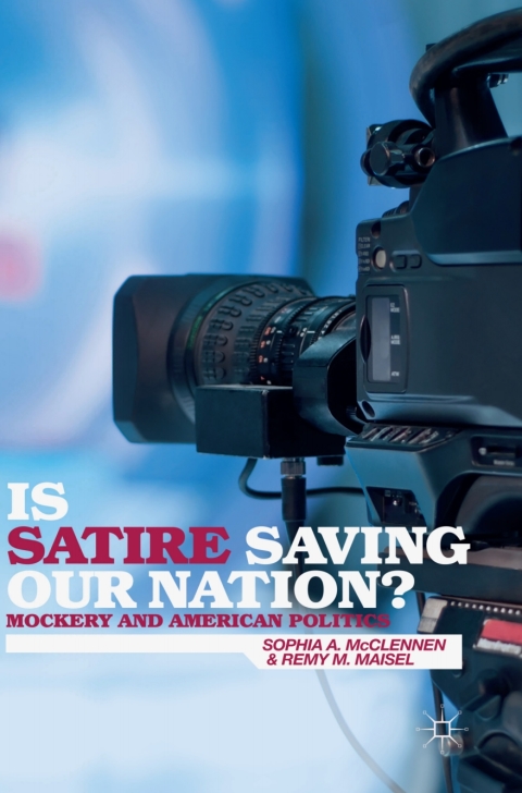 Cover image for book Is Satire Saving Our Nation?