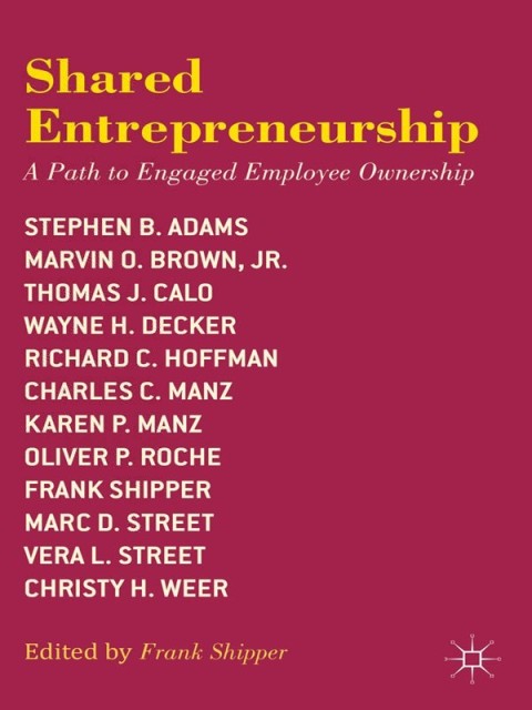 Cover image for book Shared Entrepreneurship