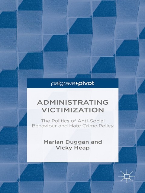 Cover image for book Administrating Victimization