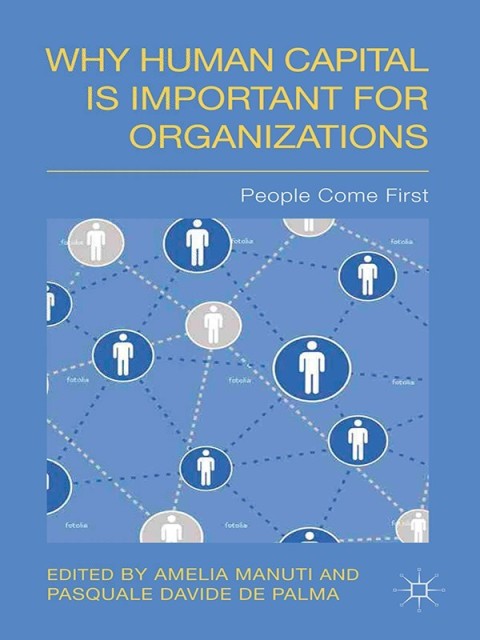 Cover image for book Why Human Capital is Important for Organizations