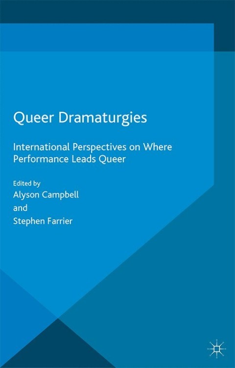 Cover image for book Queer Dramaturgies