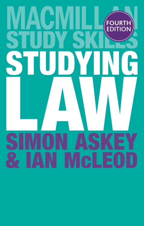 Cover image for book Studying Law