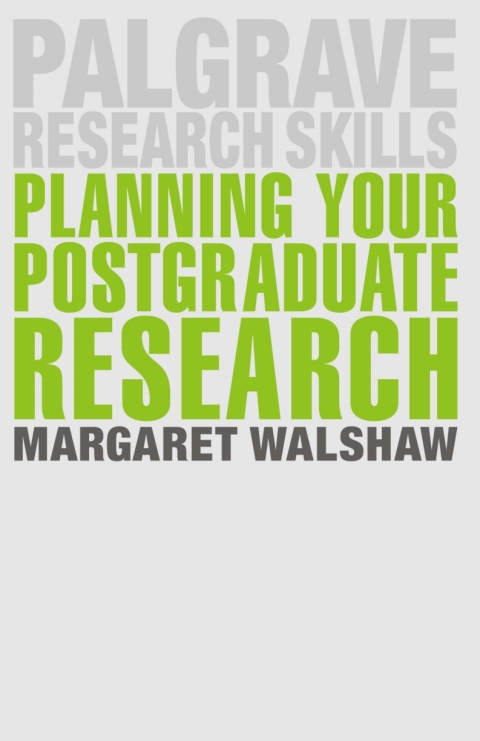 Cover image for book Planning Your Postgraduate Research