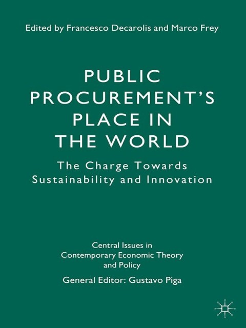 Cover image for book Public Procurement’s Place in the World