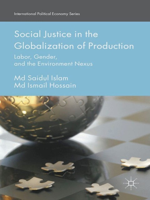 Cover image for book Social Justice in the Globalization of Production