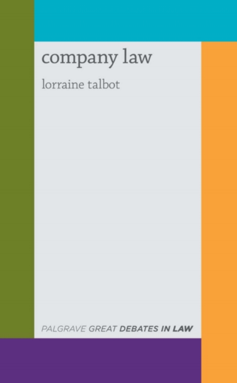 Cover image for book Great Debates in Company Law