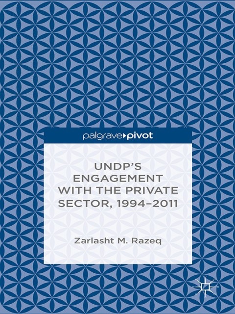 Cover image for book UNDP's Engagement with the Private Sector, 1994-2011