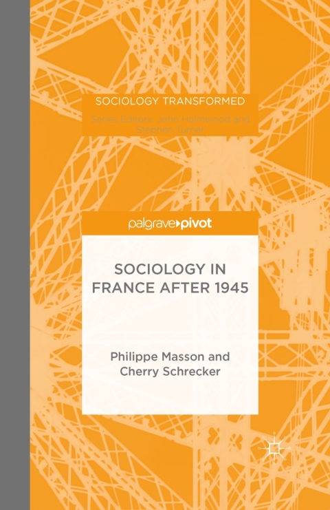 Cover image for book Sociology in France after 1945