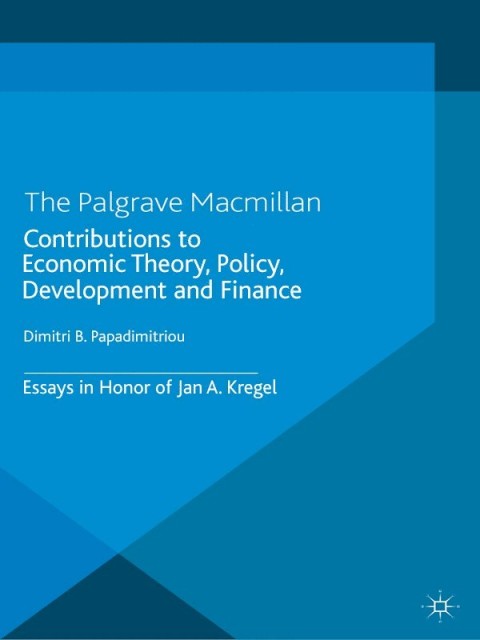Cover image for book Contributions to Economic Theory, Policy, Development and Finance