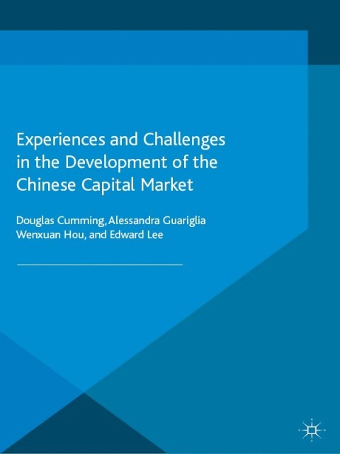 Cover image for book Experiences and Challenges in the Development of the Chinese Capital Market