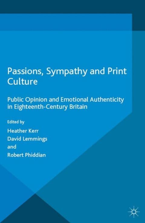 Cover image for book Passions, Sympathy and Print Culture