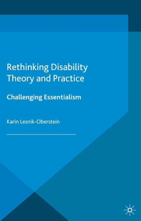 Cover image for book Rethinking Disability Theory and Practice