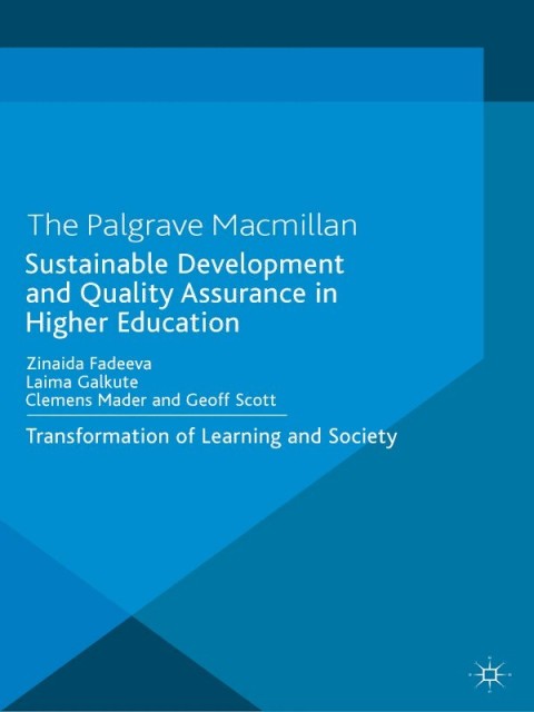 Cover image for book Sustainable Development and Quality Assurance in Higher Education