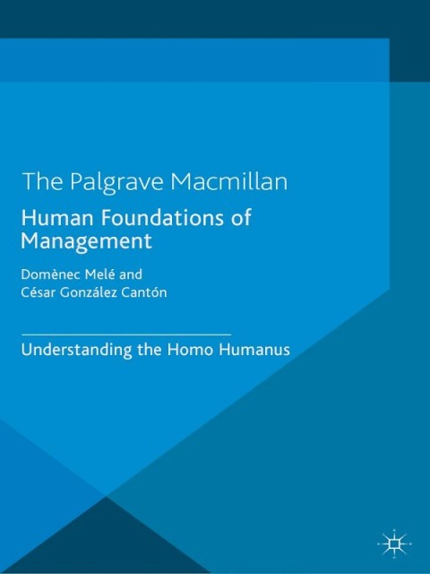 Cover image for book Human Foundations of Management