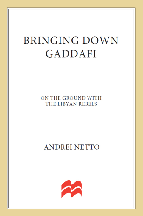 Cover image for book Bringing Down Gaddafi