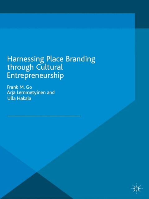 Cover image for book Harnessing Place Branding through Cultural Entrepreneurship