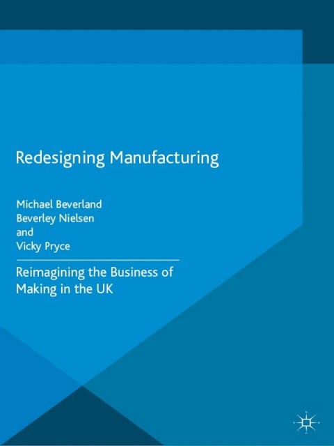 Cover image for book Redesigning Manufacturing