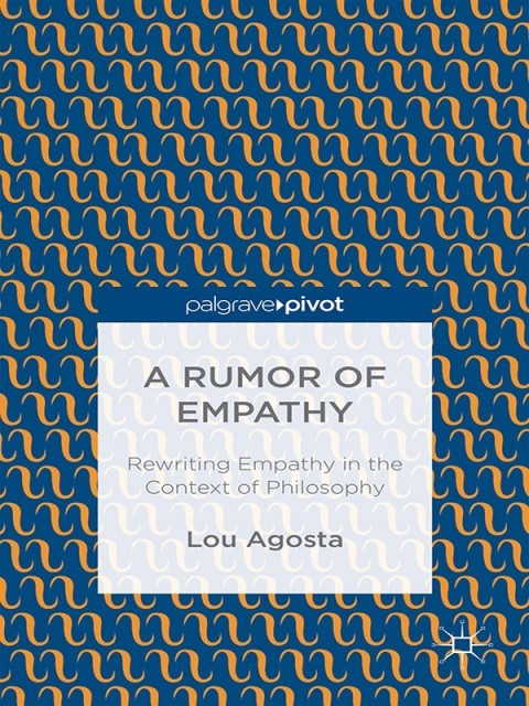 Cover image for book A Rumor of Empathy