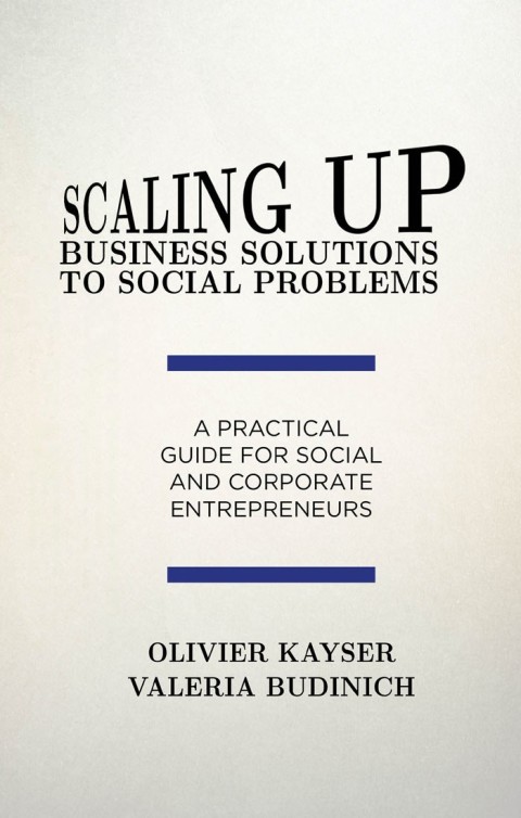 Cover image for book Scaling up Business Solutions to Social Problems