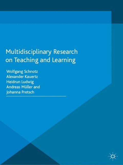 Cover image for book Multidisciplinary Research on Teaching and Learning