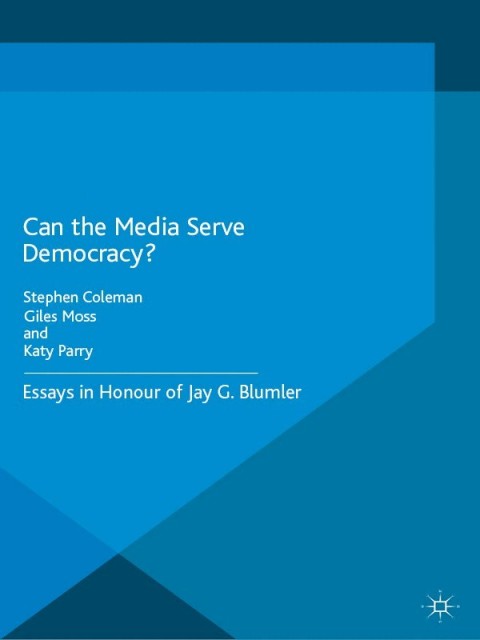 Cover image for book Can the Media Serve Democracy?