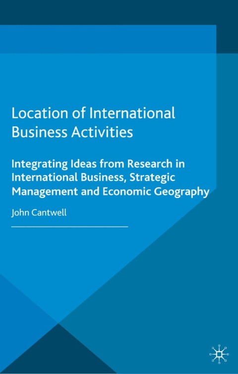 Cover image for book Location of International Business Activities