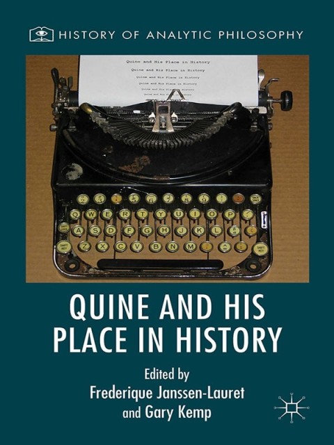 Cover image for book Quine and His Place in History