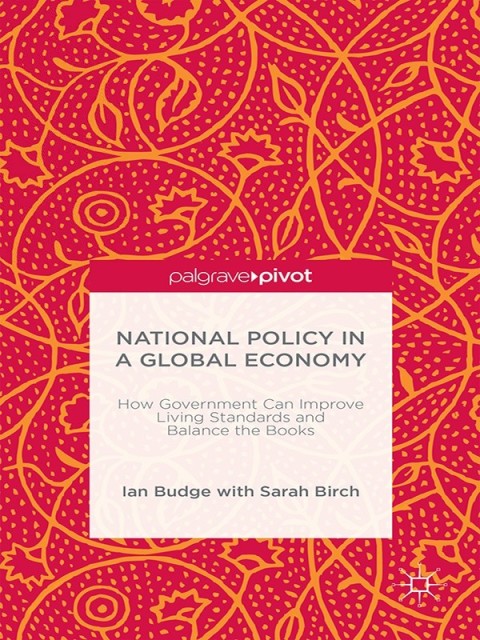 National Policy in a Global Economy 