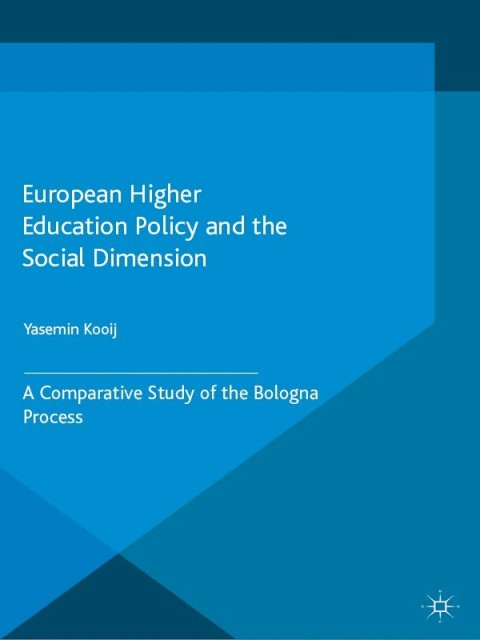 Cover image for book European Higher Education Policy and the Social Dimension