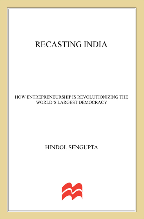 Cover image for book Recasting India