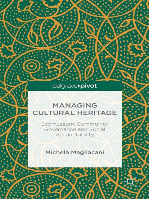 Cover image for book Managing Cultural Heritage