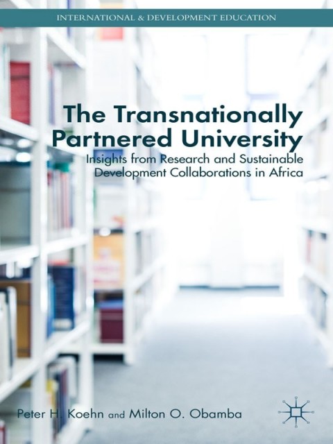 Cover image for book The Transnationally Partnered University