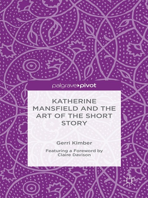 Cover image for book Katherine Mansfield and the Art of the Short Story