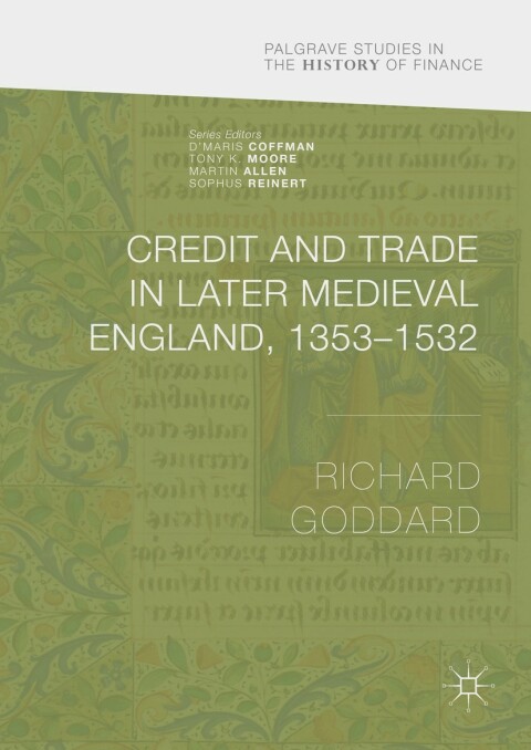 Cover image for book Credit and Trade in Later Medieval England, 1353-1532