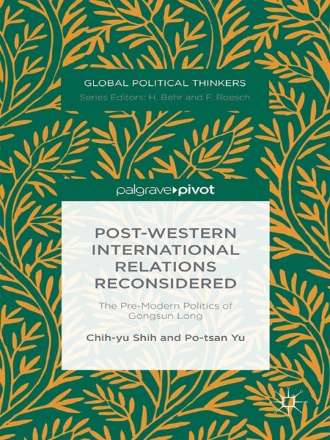 Cover image for book Post-Western International Relations Reconsidered
