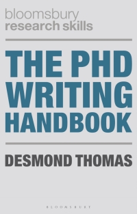 Cover image: The PhD Writing Handbook 1st edition 9781137497697