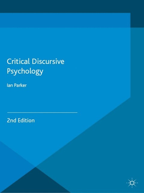 Cover image for book Critical Discursive Psychology