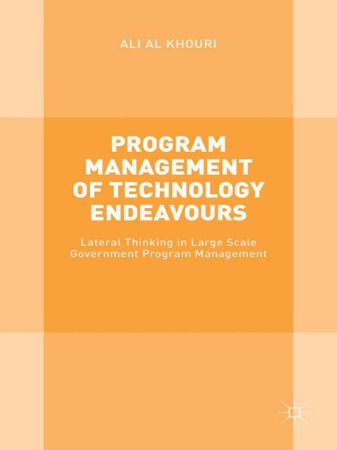 Cover image for book Program Management of Technology Endeavours