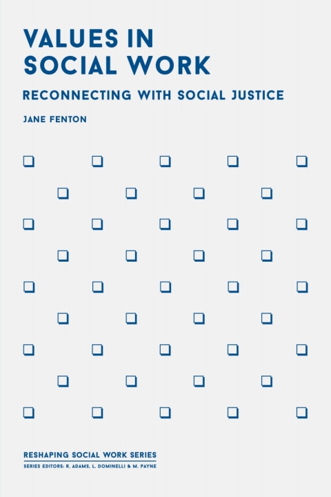 Cover image for book Values in Social Work