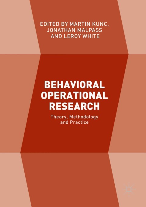 Cover image for book Behavioral Operational Research