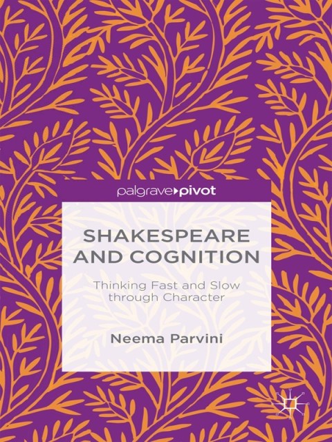 Cover image for book Shakespeare and Cognition