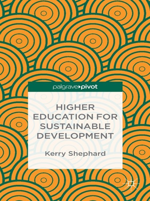 Cover image for book Higher Education for Sustainable Development