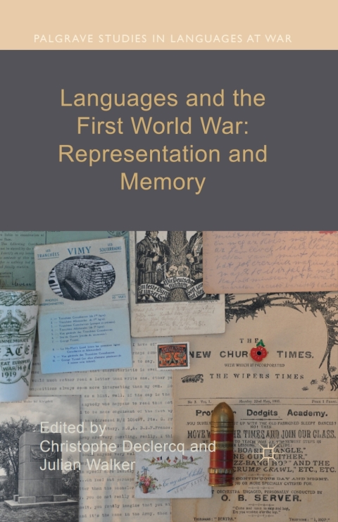 Cover image for book Languages and the First World War: Representation and Memory