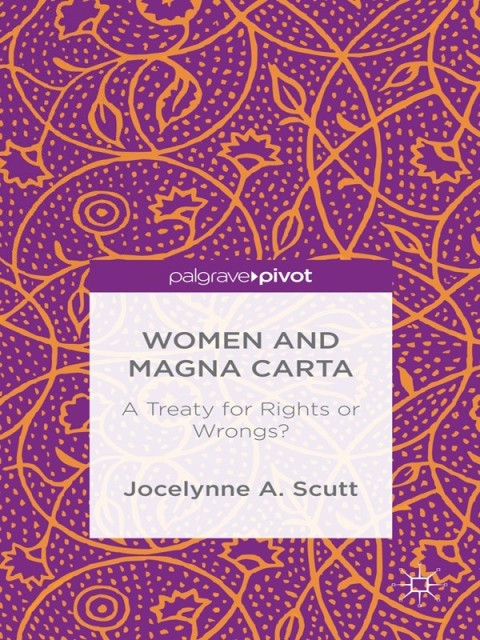 Cover image for book Women and The Magna Carta
