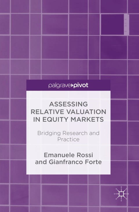 Cover image for book Assessing Relative Valuation in Equity Markets