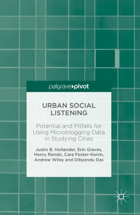 Cover image for book Urban Social Listening