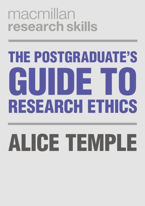 Cover image for book The Postgraduate's Guide to Research Ethics