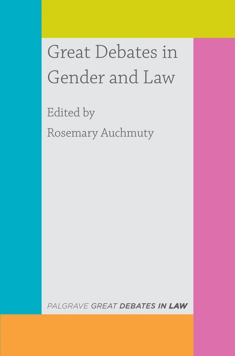 Cover image for book Great Debates in Gender and Law