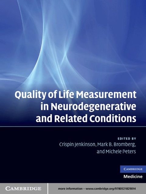 Cover image for book Quality of Life Measurement in Neurodegenerative and Related Conditions