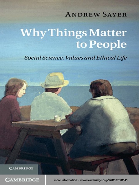 Cover image for book Why Things Matter to People